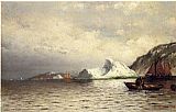 William Bradford Canvas Paintings - Pulling in the Nets